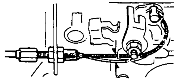 Illustration of a cable/sensor connection being checked, depicting checking every part for proper installation and operation upon assembling.